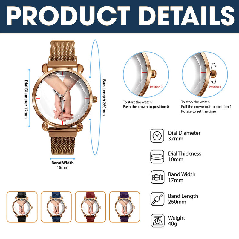Mesh Strap Watch with Horror Characters - Gifts For Horror Movie Fans