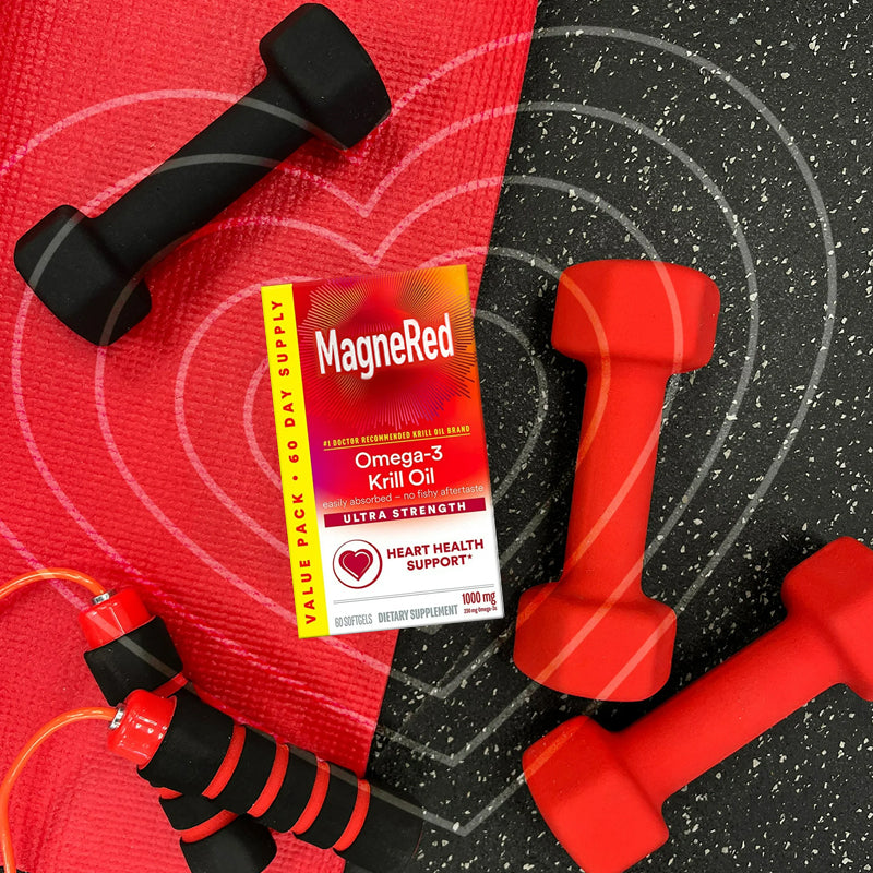 ❤️✨ Omega 3s - Fish & Krill Oil (60 cápsulas blandas)