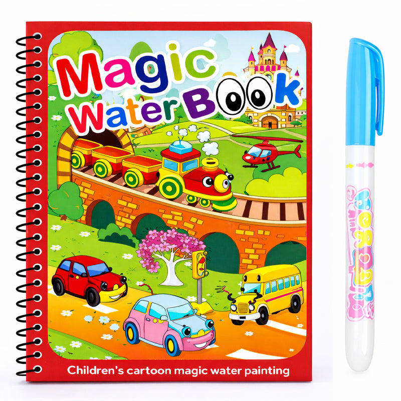 🐳✨Magic Water Drawing Coloring Book🎁