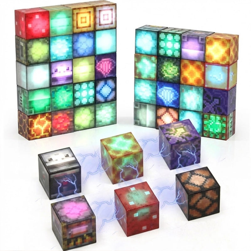 Magnetic Light-Up Cubes! π