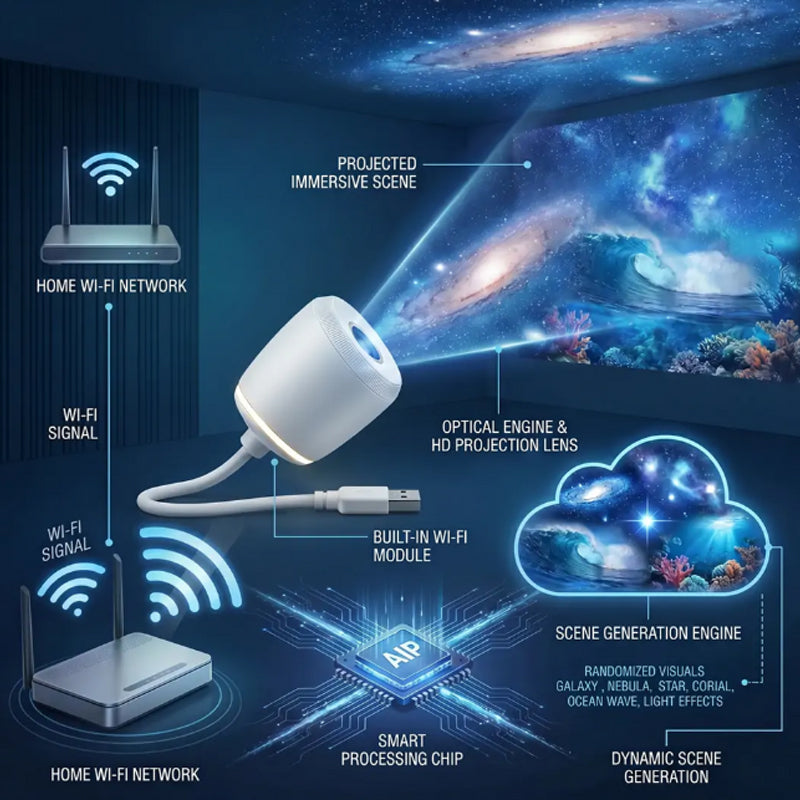 StarWave™ — Turn Any Room Into a Dreamscape