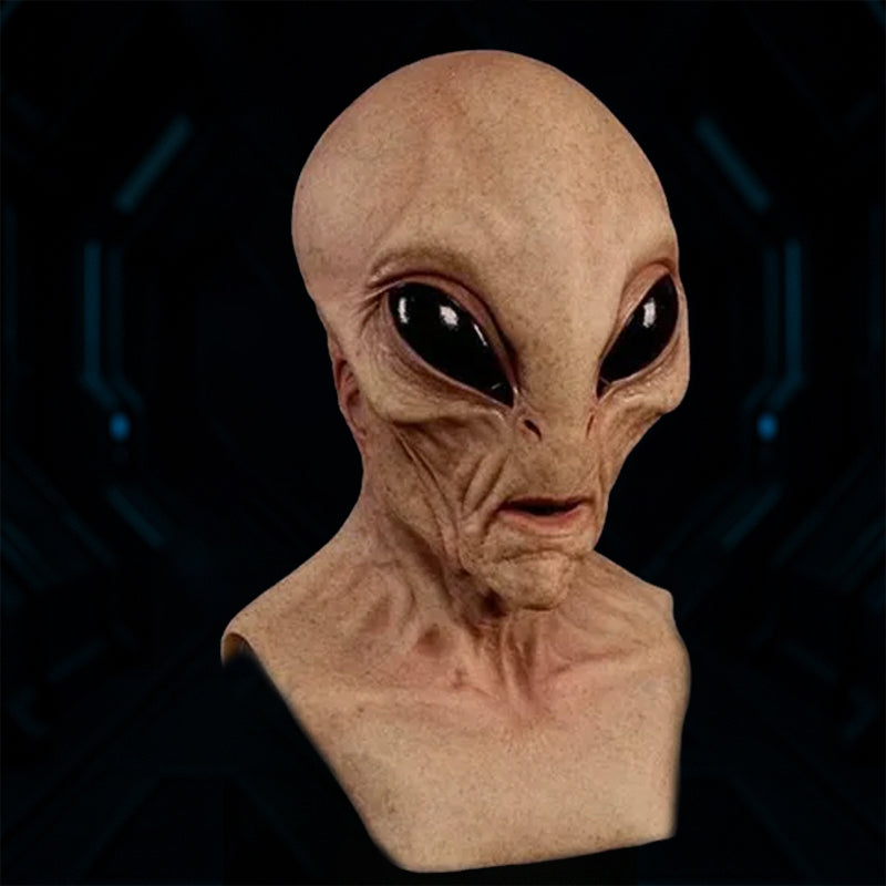 "AREA 51 ALIEN" - Realistic Halloween Mask