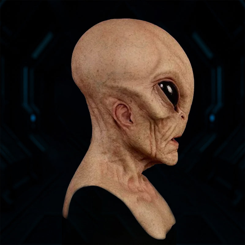 "AREA 51 ALIEN" - Realistic Halloween Mask