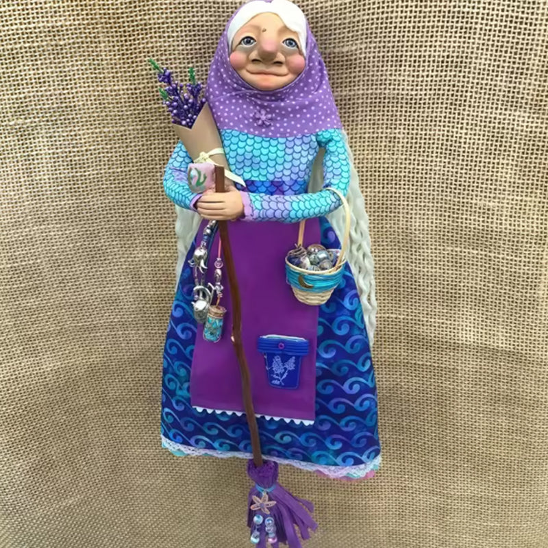 Handmade Lucky Kitchen Witch Doll