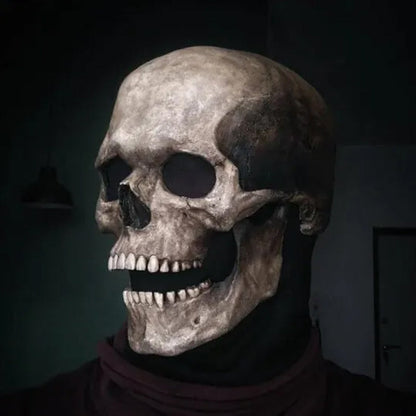 Máscara de calavera con mandíbula móvil 2 💀