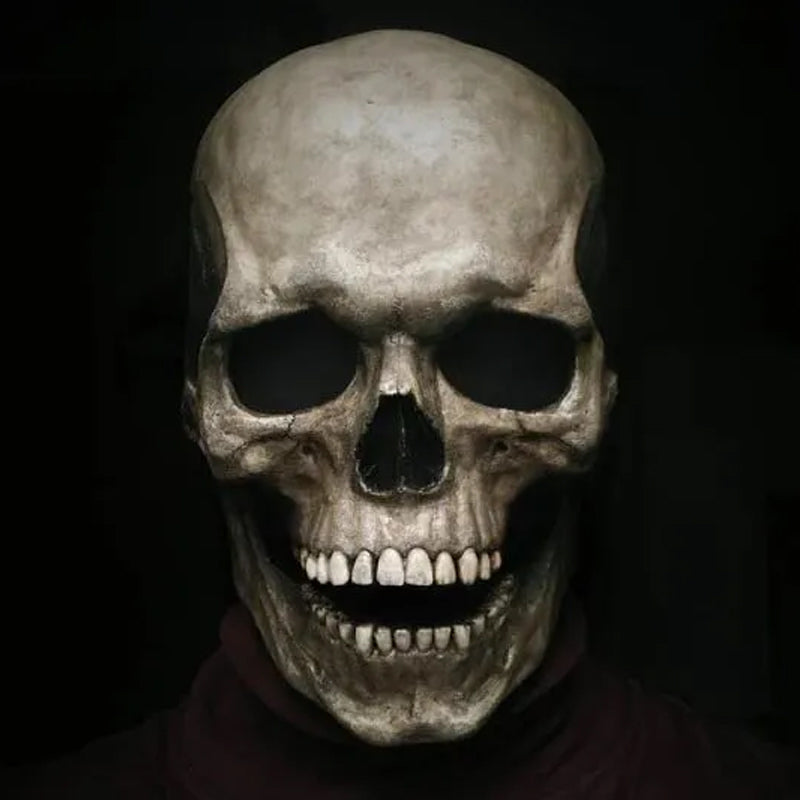 Máscara de calavera con mandíbula móvil 2 💀