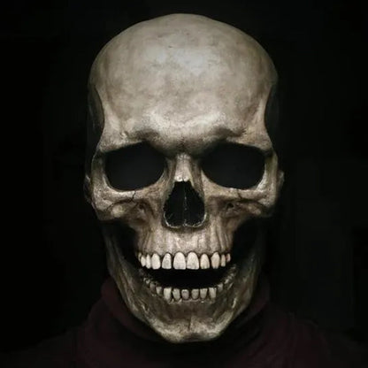 Máscara de calavera con mandíbula móvil 2 💀