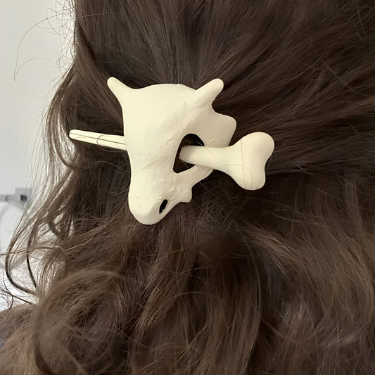 Cubone Skull Hairpin Halloween Accessory🔥