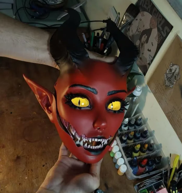 🎉[Special Offer]1 🔥Halloween 2025 Babydoll Mask 🎃( FREE SHIPPING)