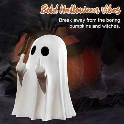 🎃 Halloween Ghost Decoration with a Twist 🖕💀