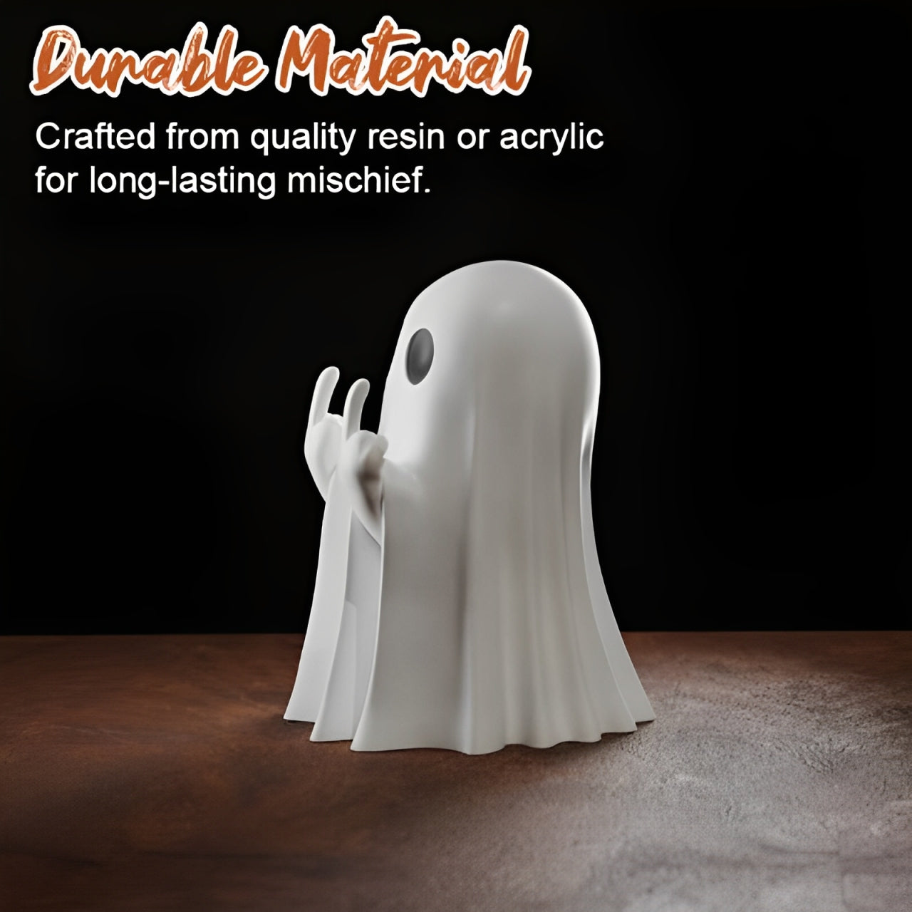 🎃 Halloween Ghost Decoration with a Twist 🖕💀