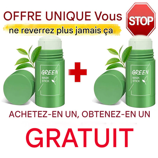 🎉[Offre spéciale] Obtenez 2 masques au thé vert nettoyants en profondeur pour le prix d'1🎉