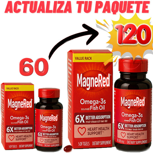 🎉 OFERTA OMEGA 3S (MEJORA TU PAQUETE DE 60 A 120 Capsulas )