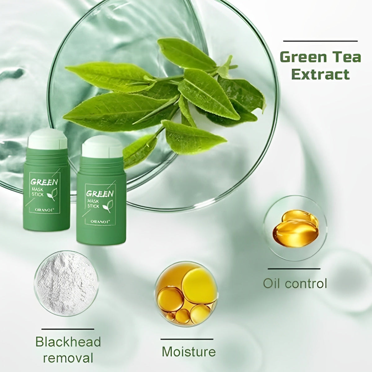 🎉[Offre spéciale] Obtenez 2 masques au thé vert nettoyants en profondeur pour le prix d'1🎉