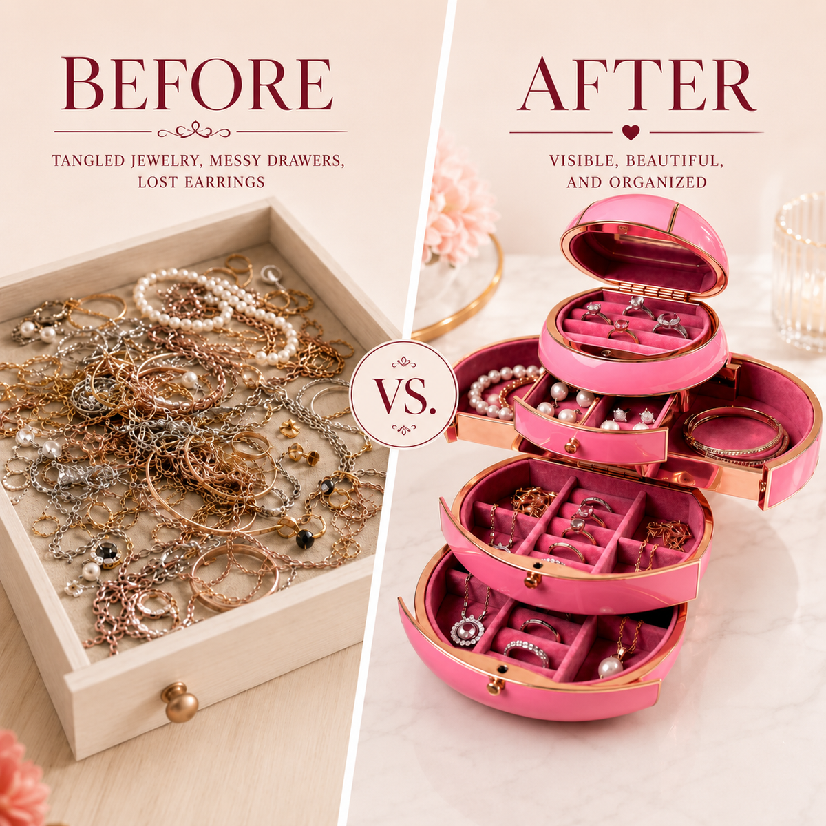 LioraSphere™ Jewelry Organizer