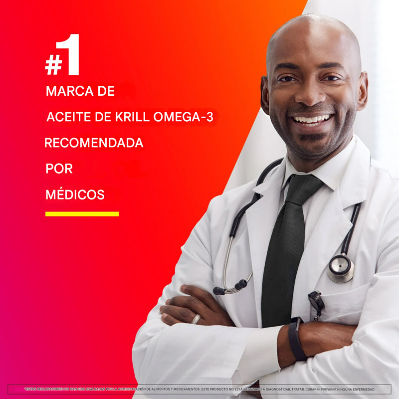 🎉[Oferta especial] ¡Consigue tu segundo frasco de Omega 3s - Fish & Krill Oil (60 cápsulas blandas) con envío gratis!🎉