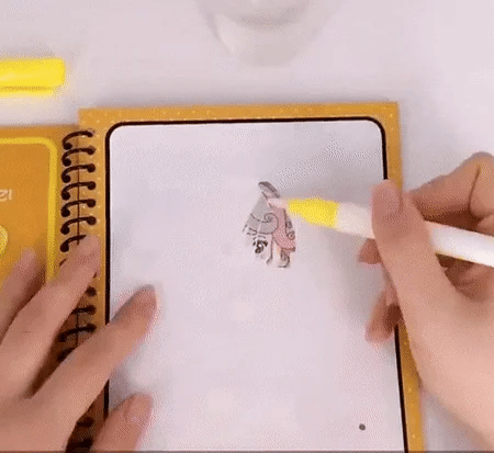 🐳✨Magic Water Drawing Coloring Book,🎁