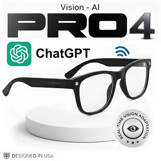 VisionPro™ 4 AI Glasses with ChatGPT
