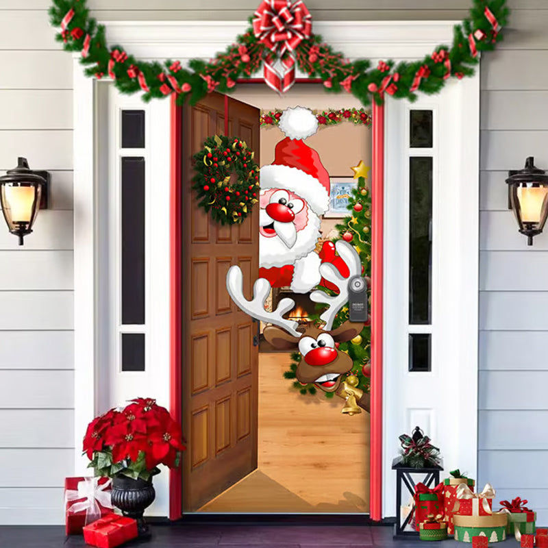 🌟🌟2025 Christmas and Halloween front door decoration