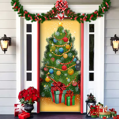 🌟🌟2025 Christmas and Halloween front door decoration
