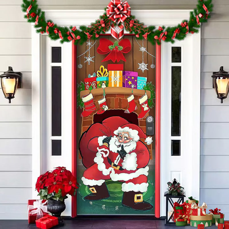 🌟🌟2025 Christmas and Halloween front door decoration