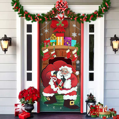 🌟🌟2025 Christmas and Halloween front door decoration