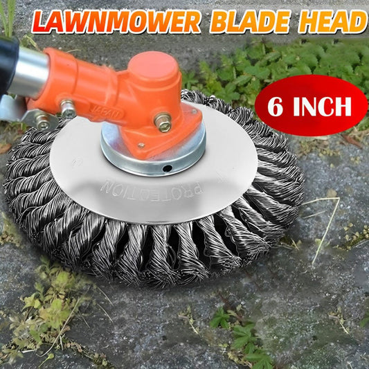 Unbreakable Lawn Mower Blade Head