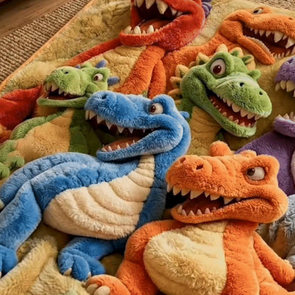 🎁3D Dinosaur Flannel Blanket