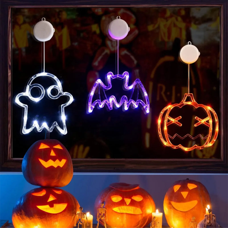 🔥👻 Halloween Window Hanging Lights