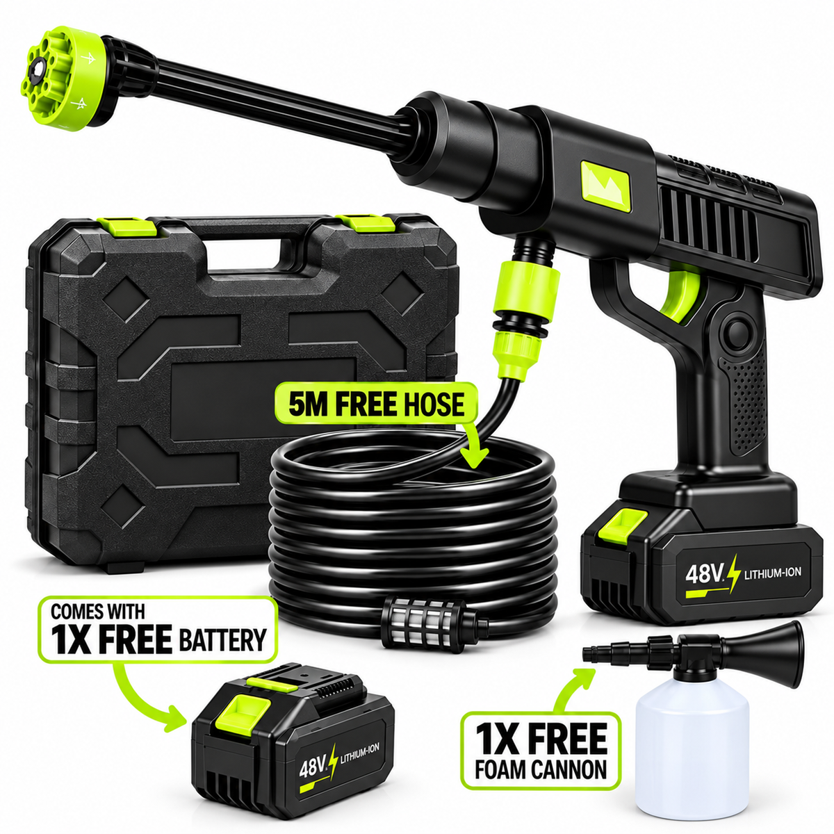 Orbit™ Cordless Pressure Washer